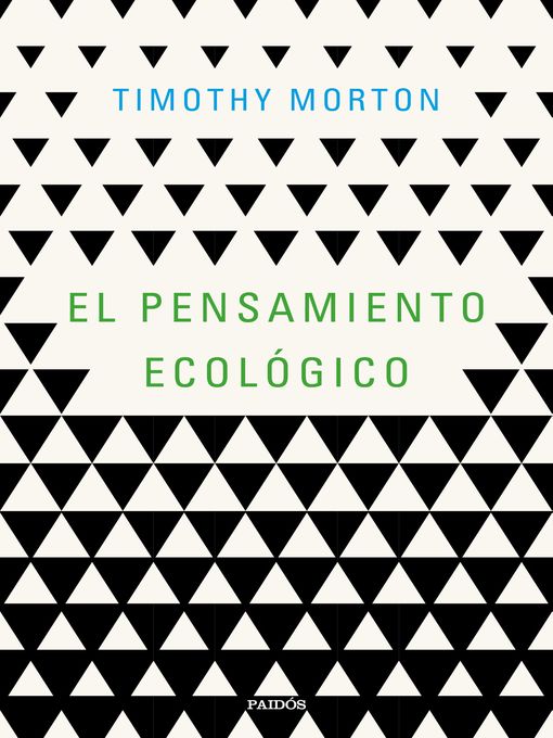 Title details for El pensamiento ecológico by Timothy Morton - Available